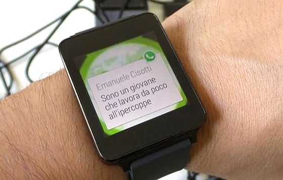 Relojes inteligentes ya cuentan con Whatsapp