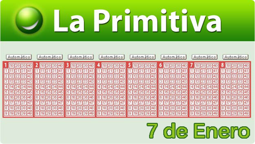 Comprobar primitiva 7 Enero